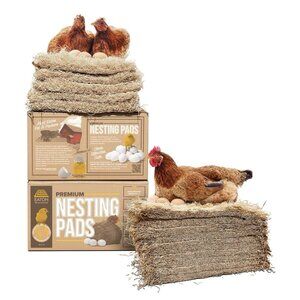 10~ Eaton Pet and Pasture,Premium Laying Hen Nesting Pads, Grown and Sustainably
